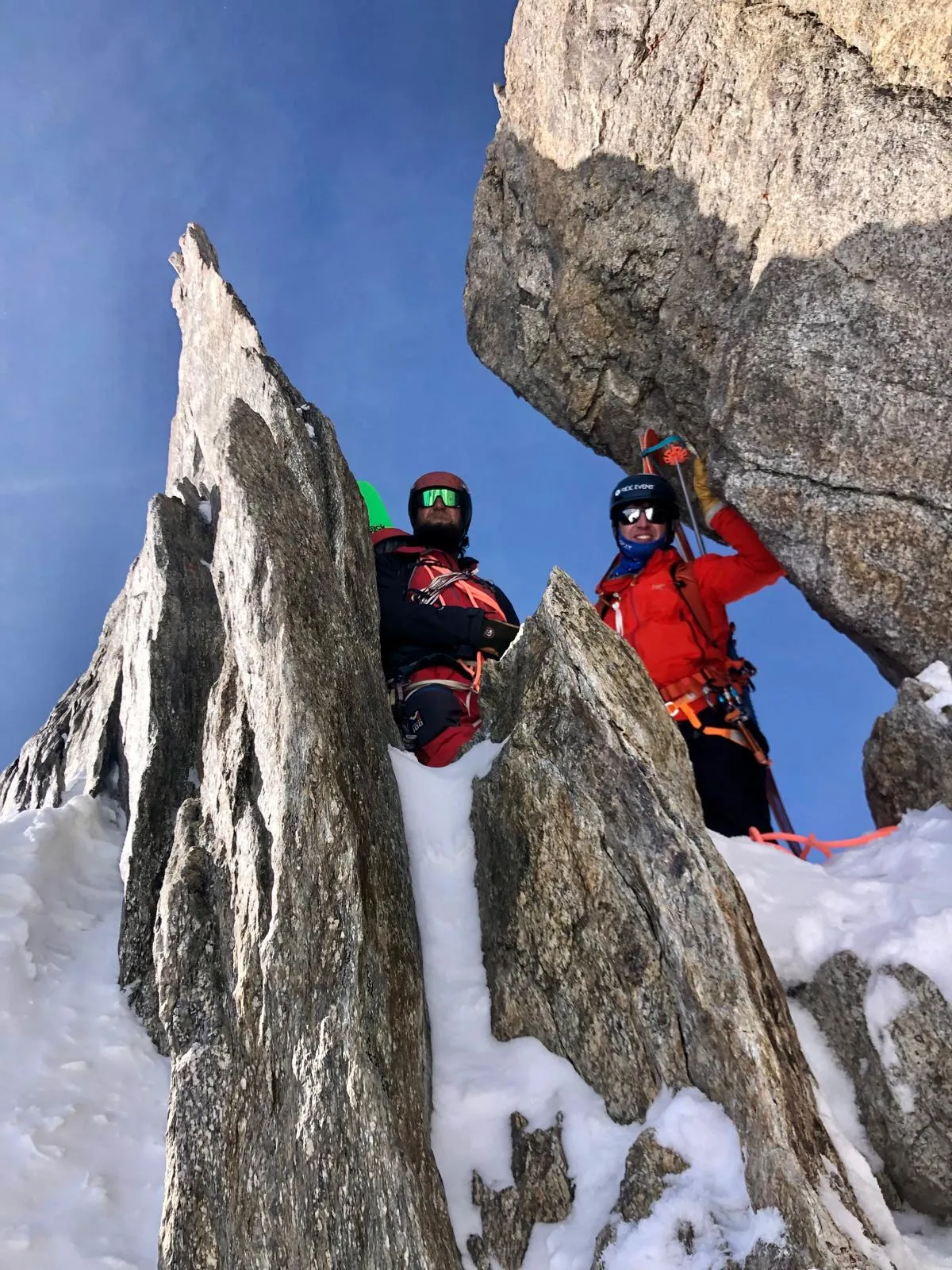 Photo de course en montagne